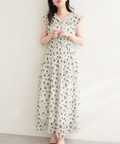 natural couture(ナチュラルクチュール)の「ウエストシャーリングプチハイワンピース(ワンピース・レディース・その他1/その他3/その他2/その他4・MEDIUM/LARGE)」の12枚目の写真