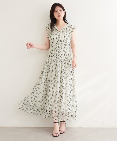 natural couture(ナチュラルクチュール)の「ウエストシャーリングプチハイワンピース(ワンピース・レディース・その他1/その他3/その他2/その他4・MEDIUM/LARGE)」の13枚目の写真