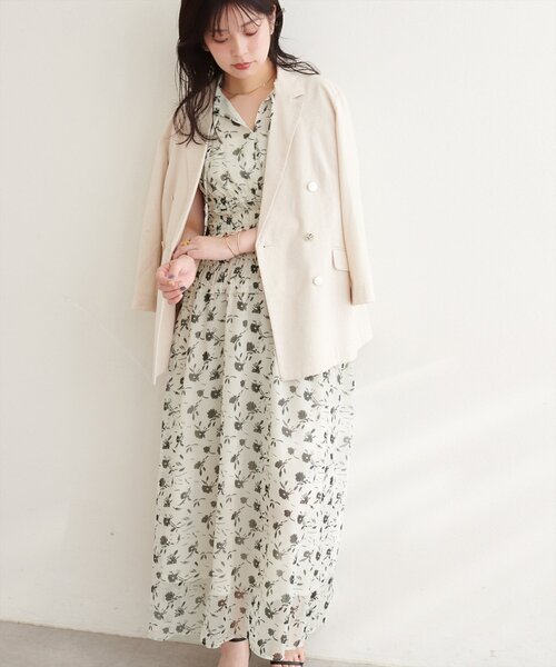 natural couture(ナチュラルクチュール)の「ウエストシャーリングプチハイワンピース(ワンピース・レディース・その他1/その他3/その他2/その他4・MEDIUM/LARGE)」の14枚目の写真