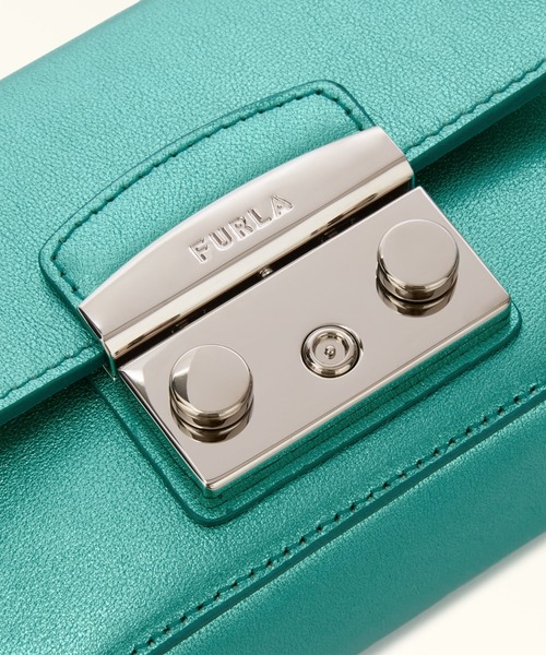 FURLA(フルラ)の「フルラ メトロポリス (Furla Metropolis) ミニクロスボディバッグ(ショルダーバッグ・レディース・グリーン系・ONE SIZE)」の5枚目の写真