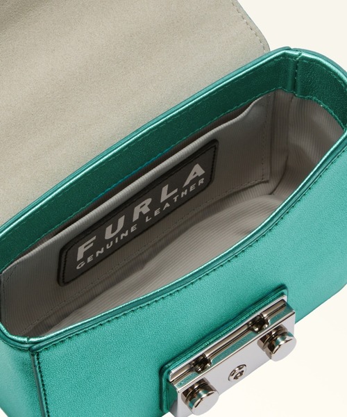 FURLA(フルラ)の「フルラ メトロポリス (Furla Metropolis) ミニクロスボディバッグ(ショルダーバッグ・レディース・グリーン系・ONE SIZE)」の6枚目の写真