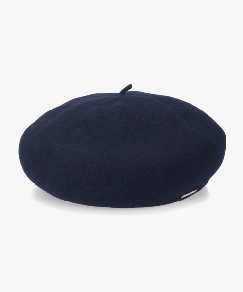 OVERRIDE(オーバーライド)の「OVERRIDE BASQUE BASIC BERET / オーバーライド(ハンチング/ベレー帽・レディース・ライトグレー/ネイビー/ライトブルー/ブラック/ホワイト/キャメル/レッド・M/57.5cm/L 59cm)」の5枚目の写真