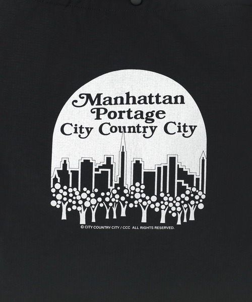 Manhattan Portage(マンハッタンポーテージ)の「THE BURG SHOULDER BAG RIPSTOP TASLAN CCC(ショルダーバッグ・メンズ・ブラック・MEDIUM)」の9枚目の写真