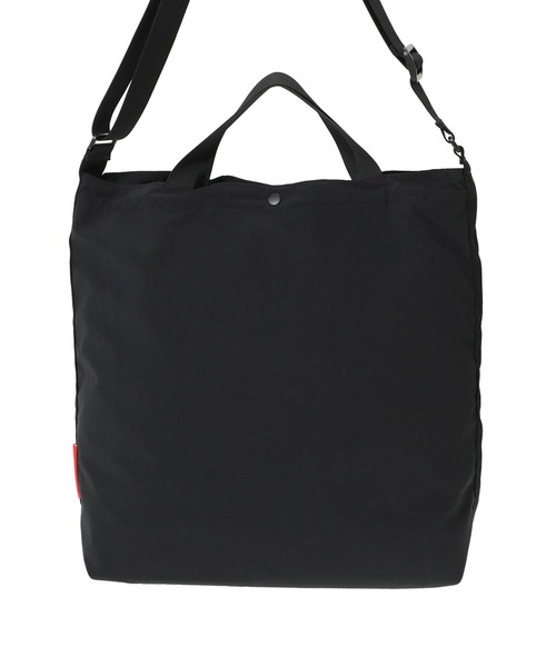 Manhattan Portage(マンハッタンポーテージ)の「THE BURG SHOULDER BAG RIPSTOP TASLAN CCC(ショルダーバッグ・メンズ・ブラック・MEDIUM)」の4枚目の写真