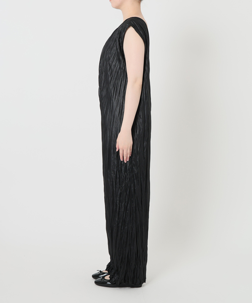 IENA(イエナ)の「5-knot/ファイブノット CRINKLE-FIN SALOPETTE サロペット 5KIE-CRCL-0001(サロペット/オーバーオール・レディース・ブラック/ブラウン・MEDIUM/SMALL)」の19枚目の写真