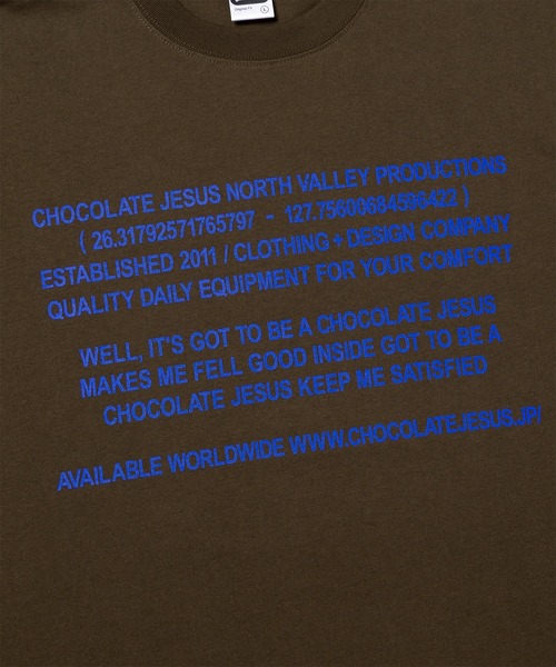 Chocolate Jesus (チョコレートジーザス )の「CHOCOLATE JESUS SS TEE(Tシャツ/カットソー・メンズ・ホワイト/アッシュ/ブラウン/イエロー・LARGE/SMALL/MEDIUM)」の7枚目の写真