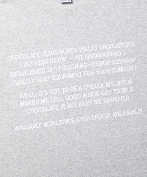 Chocolate Jesus (チョコレートジーザス )の「CHOCOLATE JESUS SS TEE(Tシャツ/カットソー・メンズ・ホワイト/アッシュ/ブラウン/イエロー・LARGE/SMALL/MEDIUM)」の9枚目の写真