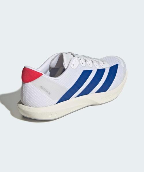 adidas(アディダス)の「アディゼロ BK / Adizero BK / ランニングシューズ / アディダス adidas(スニーカー・メンズ・ホワイト×ブルー・25.5cm/26.0cm/26.5cm/27.0cm/27.5cm/28.0cm/28.5cm/29.0cm)」の5枚目の写真