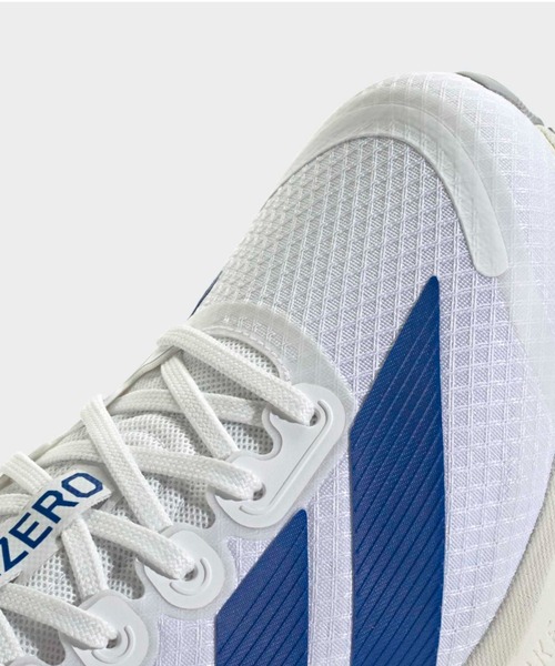 adidas(アディダス)の「アディゼロ BK / Adizero BK / ランニングシューズ / アディダス adidas(スニーカー・メンズ・ホワイト×ブルー・25.5cm/26.0cm/26.5cm/27.0cm/27.5cm/28.0cm/28.5cm/29.0cm)」の7枚目の写真