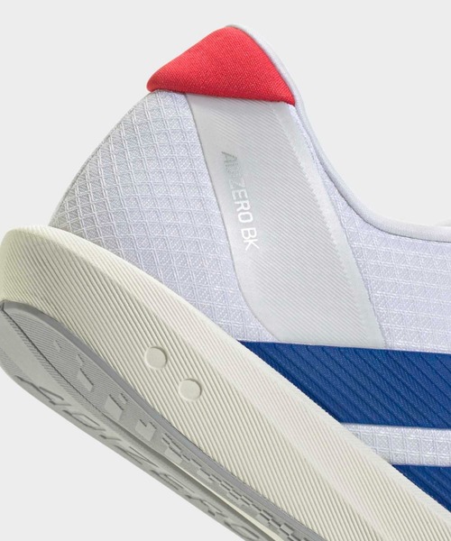 adidas(アディダス)の「アディゼロ BK / Adizero BK / ランニングシューズ / アディダス adidas(スニーカー・メンズ・ホワイト×ブルー・25.5cm/26.0cm/26.5cm/27.0cm/27.5cm/28.0cm/28.5cm/29.0cm)」の8枚目の写真