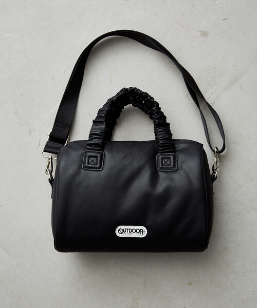 OUTDOOR PRODUCTS(アウトドアプロダクツ)の「OUTDOOR PRODUCTS/アウトドアプロダクツ ギャザー ハンドル 2WAY ショルダー トートバッグ 限定展開(ショルダーバッグ・レディース・ブラウン/ブラック/サックスブルー・ONE SIZE)」の9枚目の写真