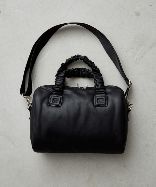 OUTDOOR PRODUCTS(アウトドアプロダクツ)の「OUTDOOR PRODUCTS/アウトドアプロダクツ ギャザー ハンドル 2WAY ショルダー トートバッグ 限定展開(ショルダーバッグ・レディース・ブラウン/ブラック/サックスブルー・ONE SIZE)」の10枚目の写真