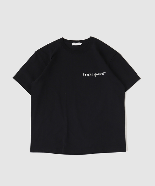 417 EDIFICE(フォーワンセブンエディフィス)の「CABARET POVAL Yu Nagaba PCL Tee(Tシャツ/カットソー・メンズ・ブラック/ホワイト・X-LARGE/LARGE)」の1枚目の写真