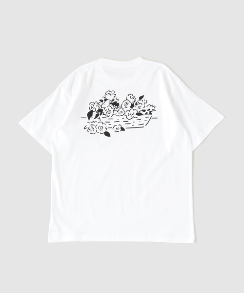 417 EDIFICE(フォーワンセブンエディフィス)の「CABARET POVAL Yu Nagaba PCL Tee(Tシャツ/カットソー・メンズ・ブラック/ホワイト・X-LARGE/LARGE)」の4枚目の写真
