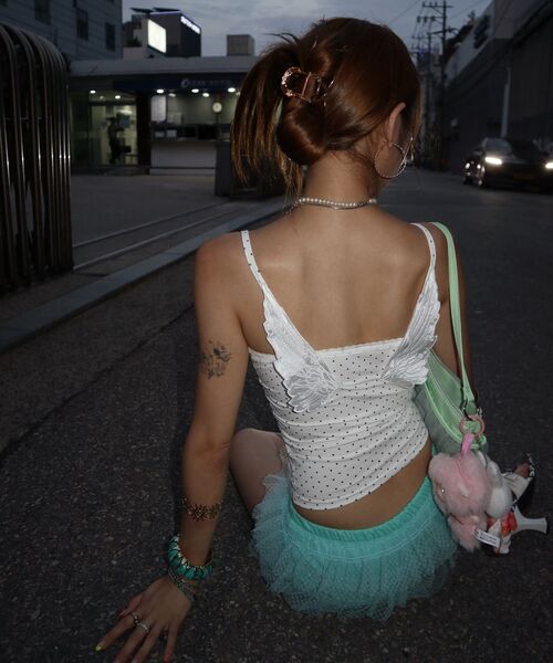 KAIYA(カイヤ)の「angel wing sleeveless - white dot(Tシャツ/カットソー・レディース・その他・FREE)」の6枚目の写真