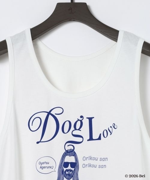 eL(エル)の「【Bei×eL】Sleeve Less TEE/1067042(Tシャツ/カットソー・レディース・ブルー/ホワイト・FREE)」の18枚目の写真