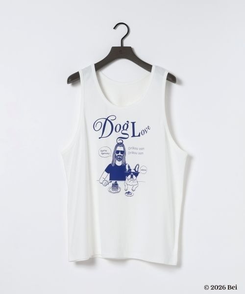 eL(エル)の「【Bei×eL】Sleeve Less TEE/1067042(Tシャツ/カットソー・レディース・ブルー/ホワイト・FREE)」の16枚目の写真