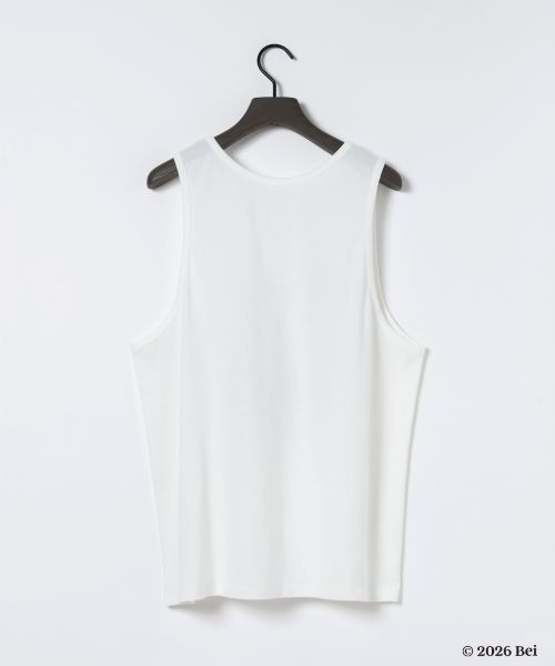 eL(エル)の「【Bei×eL】Sleeve Less TEE/1067042(Tシャツ/カットソー・レディース・ブルー/ホワイト・FREE)」の17枚目の写真