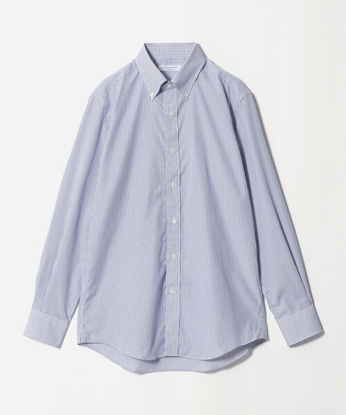 A DAY IN THE LIFE UNITED ARROWS(アデイインザライフユナイテッドアローズ)の「グラフチェック ボタンダウン レギュラーフィットシャツ-イージーケア-<A DAY IN THE LIFE>(シャツ/ブラウス・メンズ・コバルトブルー・42cm/37cm/38cm/39cm/40cm/41cm)」の9枚目の写真