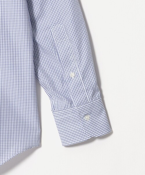 A DAY IN THE LIFE UNITED ARROWS(アデイインザライフユナイテッドアローズ)の「グラフチェック ボタンダウン レギュラーフィットシャツ-イージーケア-<A DAY IN THE LIFE>(シャツ/ブラウス・メンズ・コバルトブルー・42cm/37cm/38cm/39cm/40cm/41cm)」の12枚目の写真