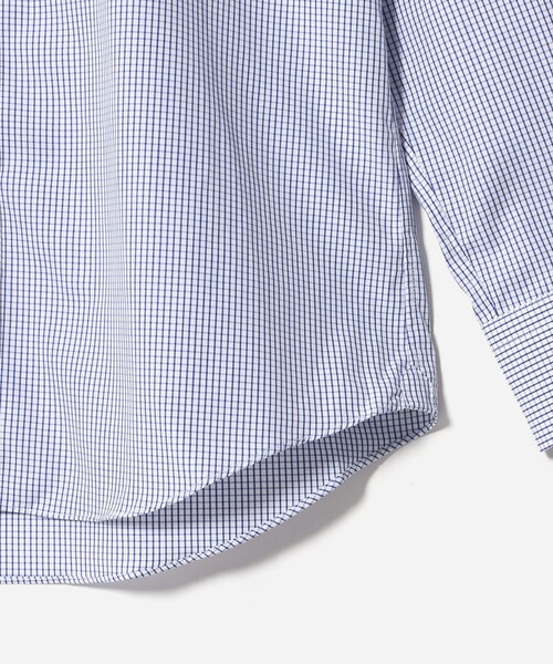 A DAY IN THE LIFE UNITED ARROWS(アデイインザライフユナイテッドアローズ)の「グラフチェック ボタンダウン レギュラーフィットシャツ-イージーケア-<A DAY IN THE LIFE>(シャツ/ブラウス・メンズ・コバルトブルー・42cm/37cm/38cm/39cm/40cm/41cm)」の13枚目の写真