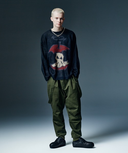 glamb(グラム)の「Eaten Apple Knit / イートゥンアップルニット(ニット/セーター・メンズ・ブラウン/ブラック/ブルー・M/L)」の11枚目の写真