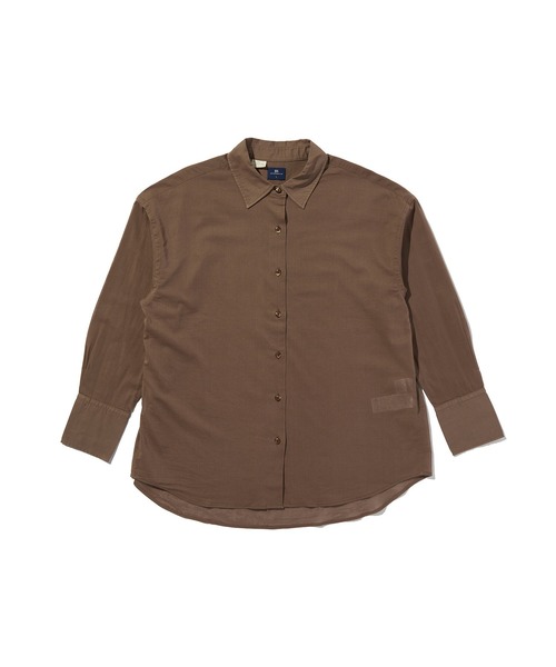 Levi's(リーバイス)の「Levi's/リーバイス BLUE TAB(TM) コア ロングスリーブシャツ(シャツ/ブラウス・レディース・ブラウン・M/S/XS)」の4枚目の写真