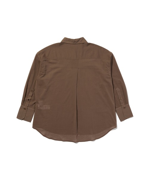 Levi's(リーバイス)の「Levi's/リーバイス BLUE TAB(TM) コア ロングスリーブシャツ(シャツ/ブラウス・レディース・ブラウン・M/S/XS)」の5枚目の写真