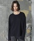 ROCHEM（ローシェン）の「サイドスリットベーシックUネックロンT（Tシャツ/カットソー・XS）」