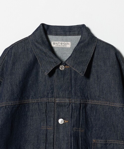 BEAUTY&YOUTH UNITED ARROWS(ビューティーアンドユースユナイテッドアローズ)の「ハイツイスト デニム ジャケット(デニムジャケット・メンズ・ネイビー・S/L/M)」の10枚目の写真
