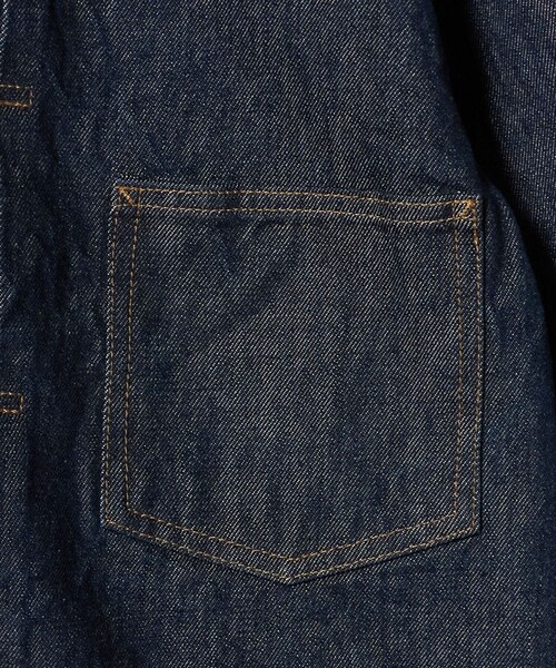 BEAUTY&YOUTH UNITED ARROWS(ビューティーアンドユースユナイテッドアローズ)の「ハイツイスト デニム ジャケット(デニムジャケット・メンズ・ネイビー・S/L/M)」の4枚目の写真