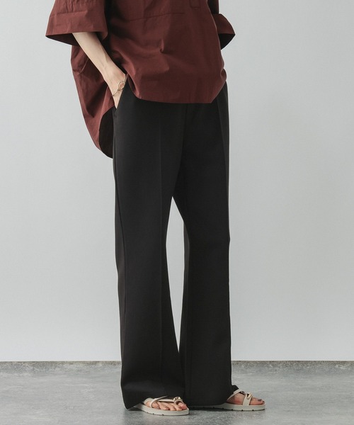GLOBAL WORK（グローバルワーク）の「ダンボールフレアパンツ/1049213（その他パンツ・レディース・ブラウン系その他3/チャコールグレー/グレイッシュベージュ/ブラック・SMALL/MEDIUM/LARGE）」の8枚目の写真
