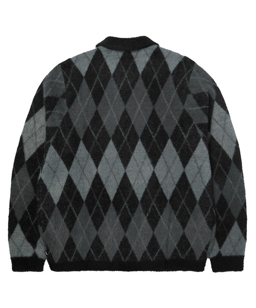 HUF(ハフ)の「COOPER SHAGGY SWEATER(ニット/セーター・メンズ・ダークブラウン/ブラック・XL/L/M/S/XXL)」の5枚目の写真