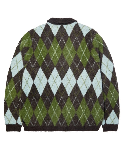 HUF(ハフ)の「COOPER SHAGGY SWEATER(ニット/セーター・メンズ・ダークブラウン/ブラック・XL/L/M/S/XXL)」の6枚目の写真