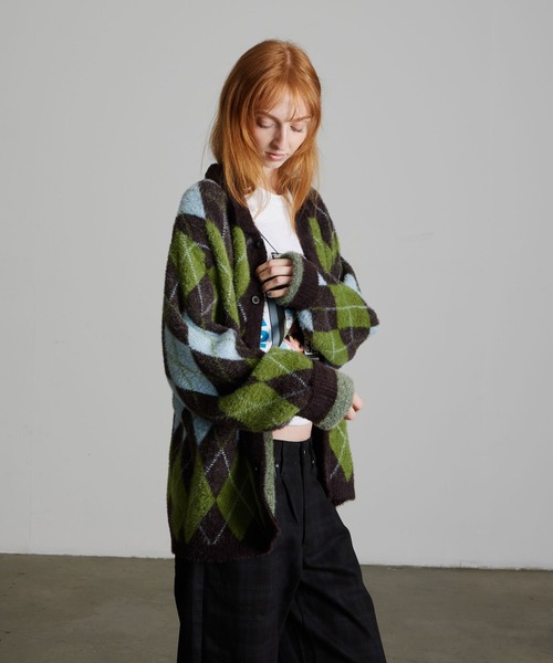 HUF(ハフ)の「COOPER SHAGGY SWEATER(ニット/セーター・メンズ・ダークブラウン/ブラック・XL/L/M/S/XXL)」の18枚目の写真