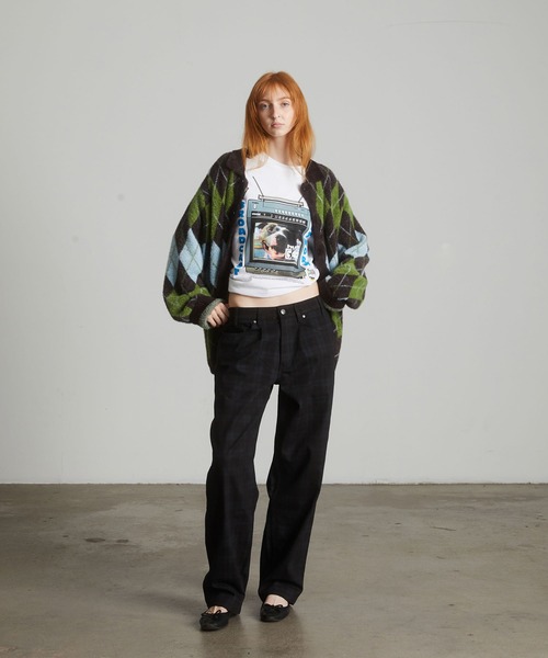 HUF(ハフ)の「COOPER SHAGGY SWEATER(ニット/セーター・メンズ・ダークブラウン/ブラック・XL/L/M/S/XXL)」の20枚目の写真