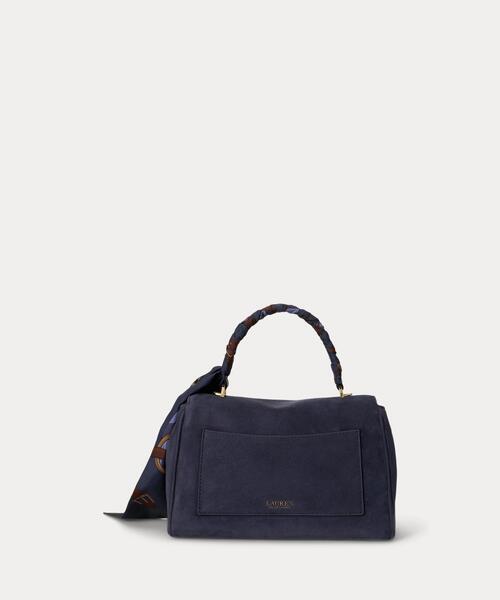 LAUREN RALPH LAUREN(ローレン ラルフ ローレン)の「スカーフトリム スモール Farrah ソフト サッチェル(ハンドバッグ・レディース・マルチ・ONE)」の3枚目の写真
