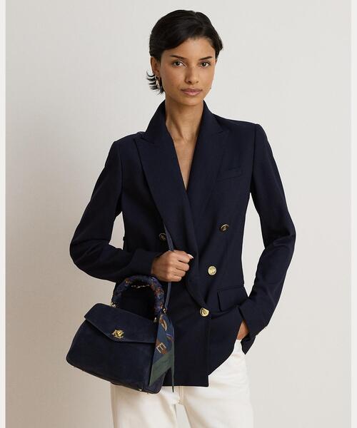 LAUREN RALPH LAUREN(ローレン ラルフ ローレン)の「スカーフトリム スモール Farrah ソフト サッチェル(ハンドバッグ・レディース・マルチ・ONE)」の7枚目の写真