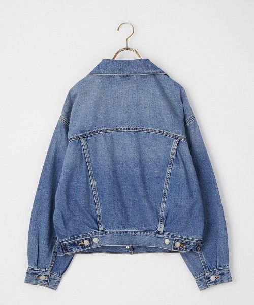 Levi's（リーバイス）の「[LEVI’S/リーバイス] 90S TRUCKER デニムジャケット（デニムジャケット・レディース・ライトインディゴブルー・S）」の5枚目の写真