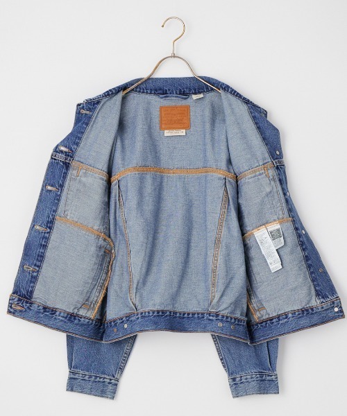 Levi's（リーバイス）の「[LEVI’S/リーバイス] 90S TRUCKER デニムジャケット（デニムジャケット・レディース・ライトインディゴブルー・S）」の3枚目の写真