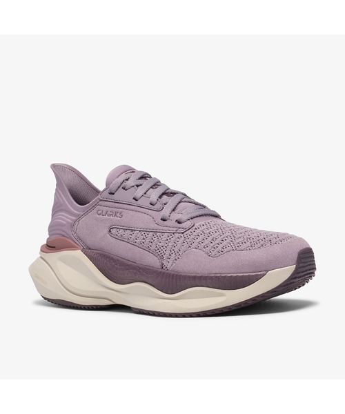 Clarks(クラークス)の「Clarks Pace./レディースクラークスペース(モーブコンビ)(スニーカー・レディース・バーガンディー・UK3/UK3.5/UK4/UK4.5/UK5/UK5.5/UK6)」の4枚目の写真