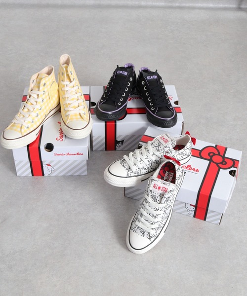 CONVERSE(コンバース)の「【CONVERSE × HELLO KITTY】ALLSTAR OX(スニーカー・レディース・ホワイト・5.5/4.5)」の8枚目の写真