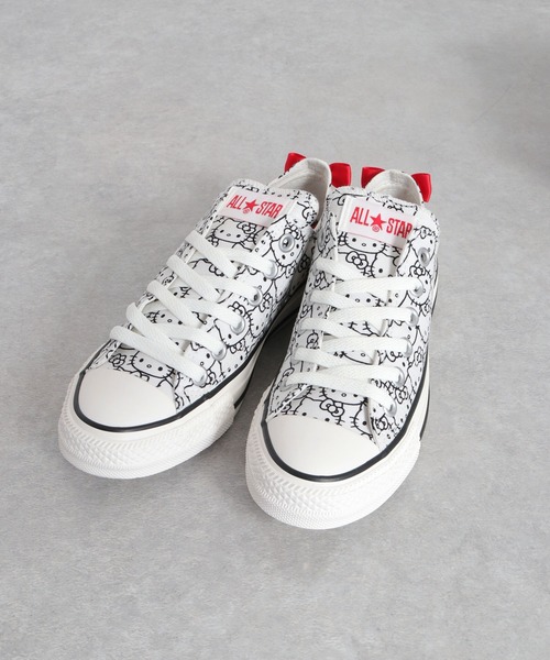 CONVERSE(コンバース)の「【CONVERSE × HELLO KITTY】ALLSTAR OX(スニーカー・レディース・ホワイト・5.5/4.5)」の12枚目の写真