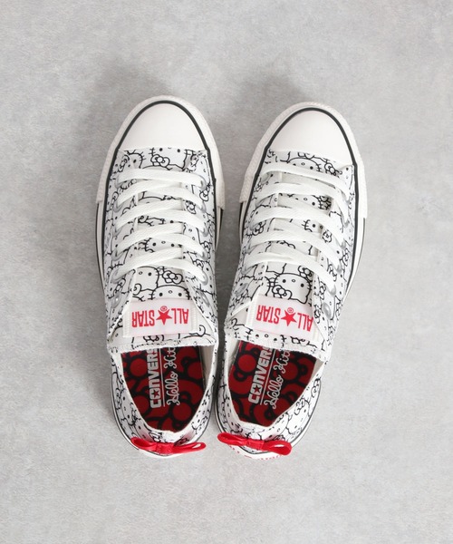 CONVERSE(コンバース)の「【CONVERSE × HELLO KITTY】ALLSTAR OX(スニーカー・レディース・ホワイト・5.5/4.5)」の15枚目の写真