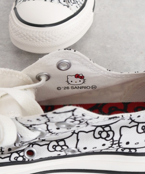 CONVERSE(コンバース)の「【CONVERSE × HELLO KITTY】ALLSTAR OX(スニーカー・レディース・ホワイト・5.5/4.5)」の7枚目の写真