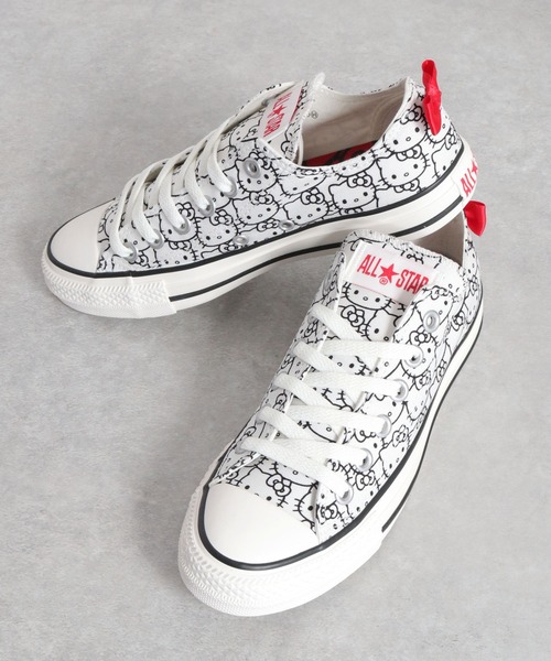 CONVERSE(コンバース)の「【CONVERSE × HELLO KITTY】ALLSTAR OX(スニーカー・レディース・ホワイト・5.5/4.5)」の11枚目の写真