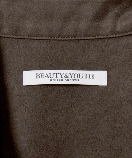 BEAUTY&YOUTH UNITED ARROWS(ビューティーアンドユースユナイテッドアローズ)の「ポリエステル スエードライク シャツ(シャツ/ブラウス・レディース・モカ/ダークブラウン・FREE)」の22枚目の写真