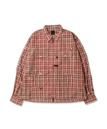 DAIWA PIER39 TECH ZIP ANGLER SHIRT L/S PLAIDS ダイワピア39 テックジップアングラーシャツL/Sプレイズ