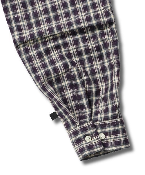 DAIWA PIER39(ダイワピア39)の「DAIWA PIER39 TECH ZIP ANGLER SHIRT L/S PLAIDS ダイワピア39 テックジップアングラーシャツL/Sプレイズ(シャツ/ブラウス・メンズ・レッド/パープル/ブラウン・LARGE/MEDIUM/SMALL)」の16枚目の写真