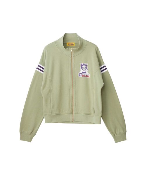 HYSTERIC GLAMOUR(ヒステリックグラマー)の「SEE NO EVIL ジャンパー(その他アウター・レディース・レッド/グリーン/ブラック・FREE)」の3枚目の写真